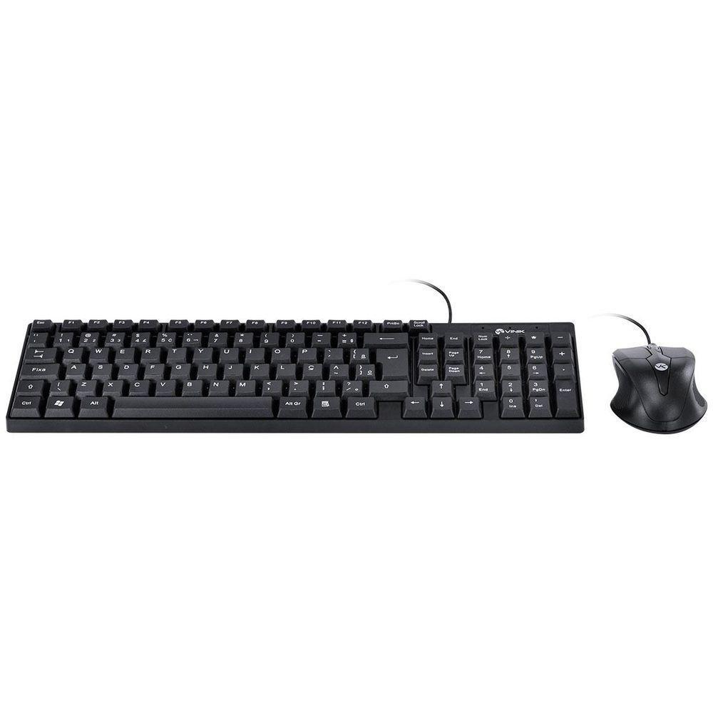 Kit Teclado E Mouse Usb Corp - Mouse 1200dpi - Cabo 1.8m - - 7