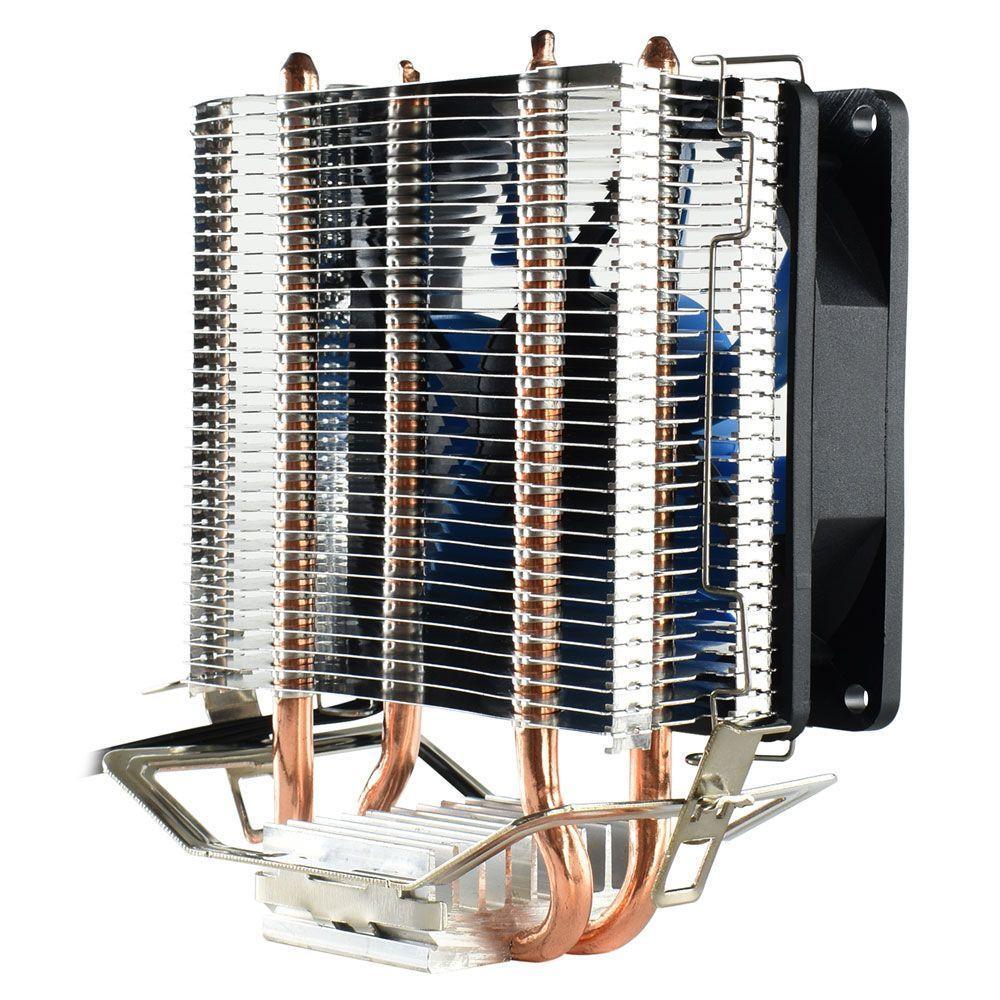 Cooler Para Processador Evus Cp-90 Azul - 3