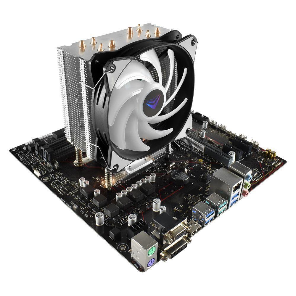 Cooler Para Processador Evus Cp-130 Rainbow - 8