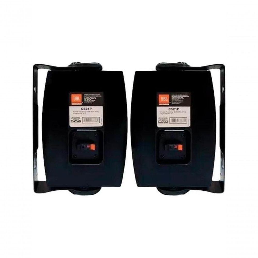 Par De Caixa Som Ambiente Jbl C521p 40w Preta - Par - 2 - 3
