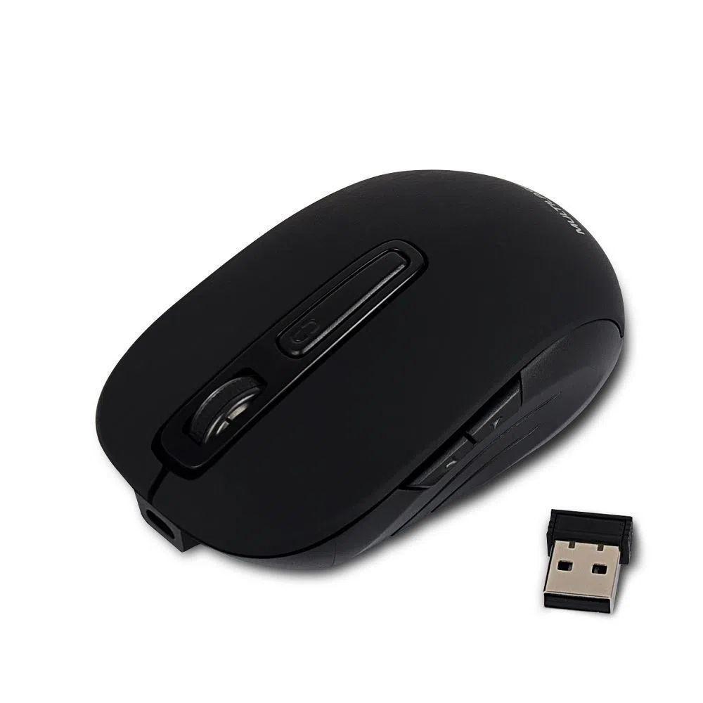 Mouse Multilaser Sem Fio Wave Litio 1600dpi 6 Botoes - Mo277 - 1