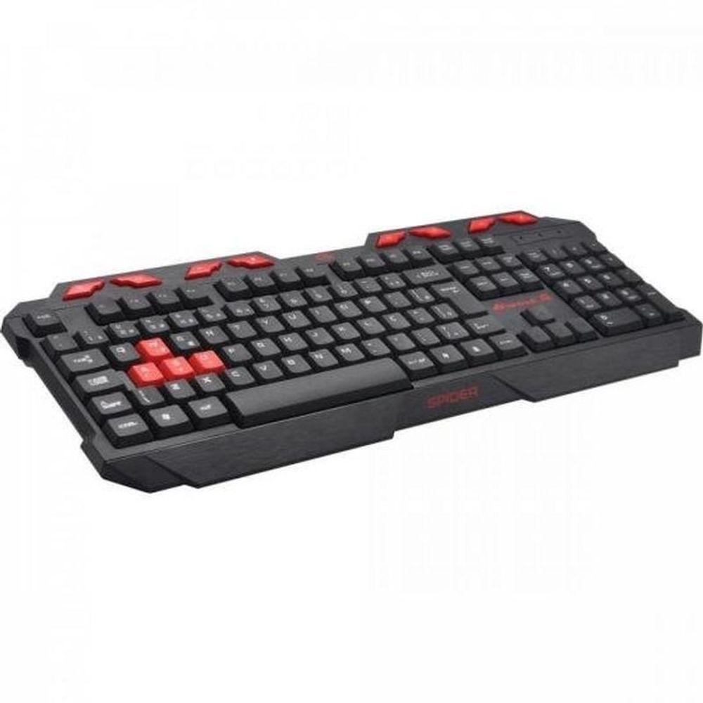 Teclado Gamer Fortrek Spider Gk706 Preto-vermelho - 3