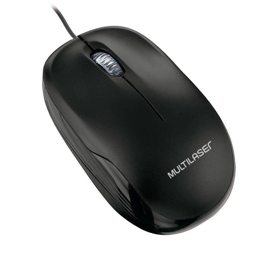Mouse óptico Classic Usb Mf200 1200dpi Preto - Mo255 - 1