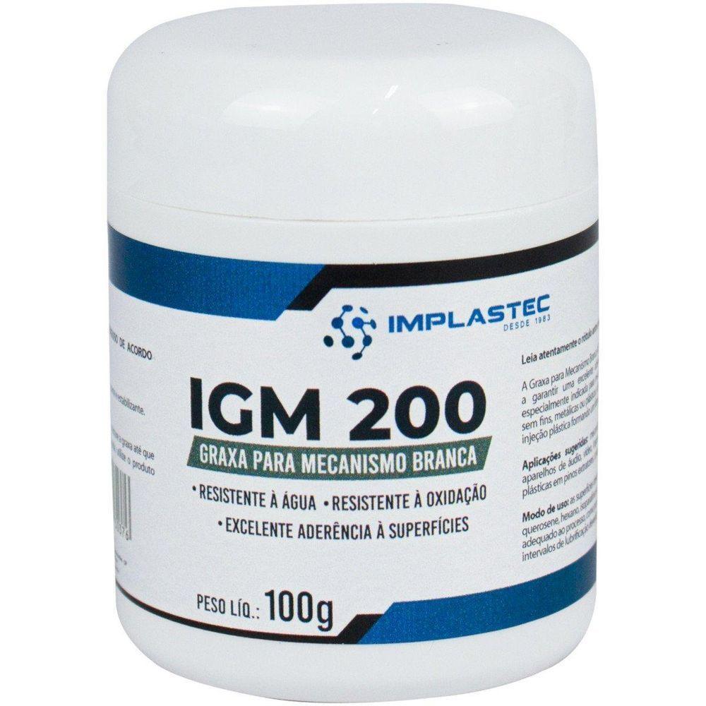 Graxa Branca Para Mecanismos Pote 100g - 1
