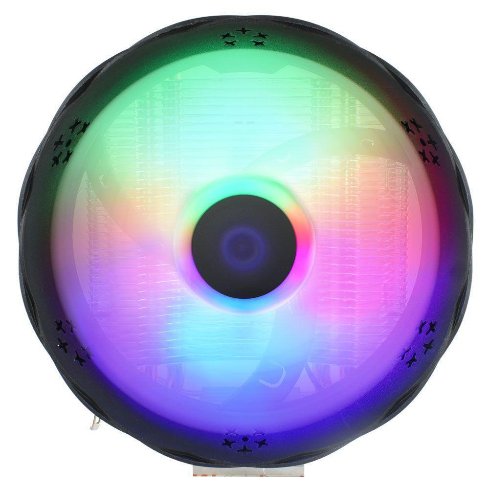 Cooler Para Processador Evus Cp-95 Rainbow - 5