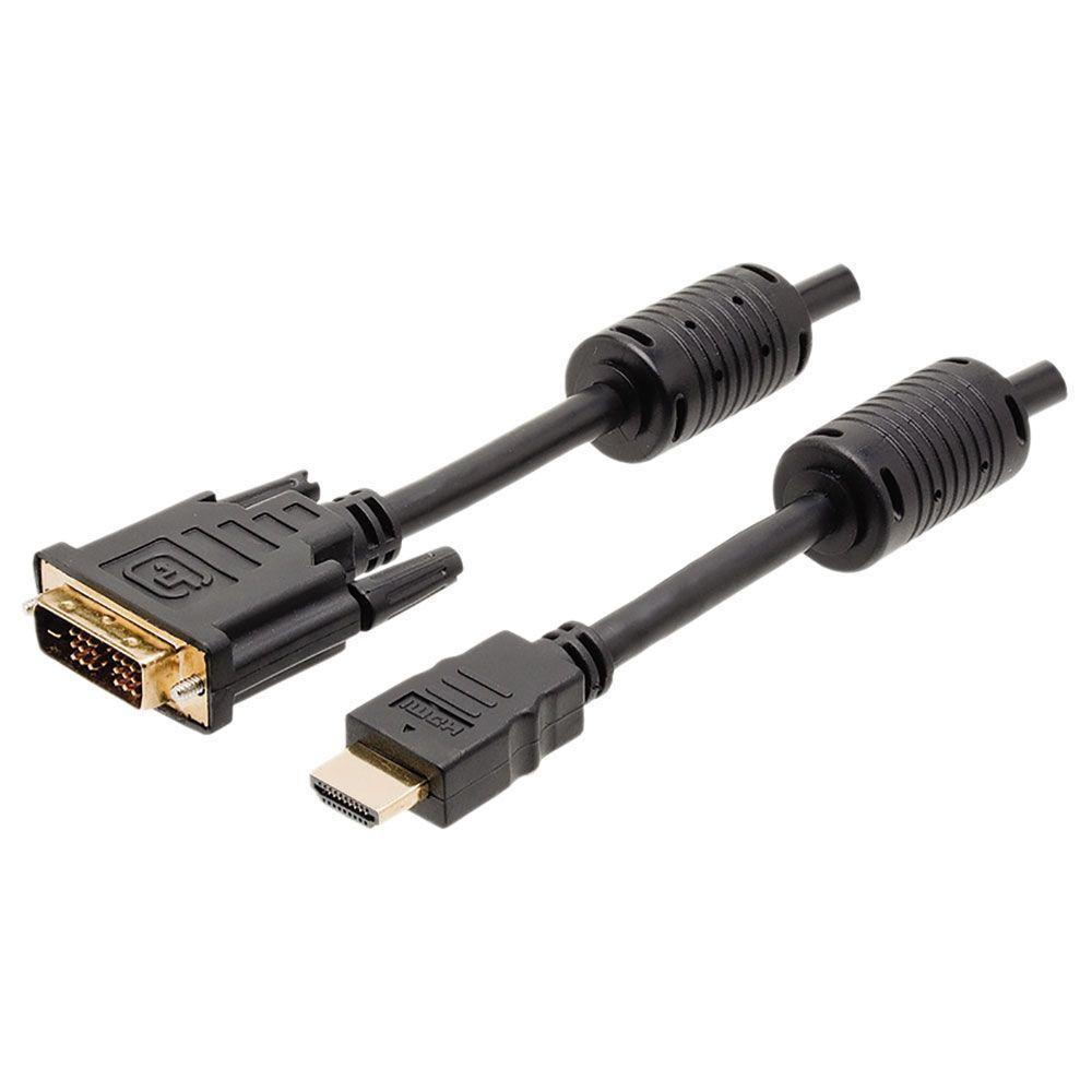 Cabo Hdmi X Dvi Nwt Cbhd0002 Macho X Macho Entrada Dvi 24+5 - 1