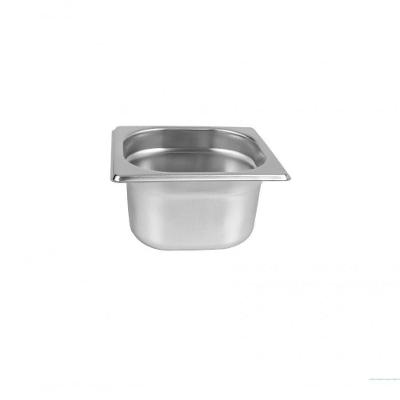 Kit 12 Cubas Gastronomica Inox Gn 1/6x100mm (176x162mm) - Brasinox