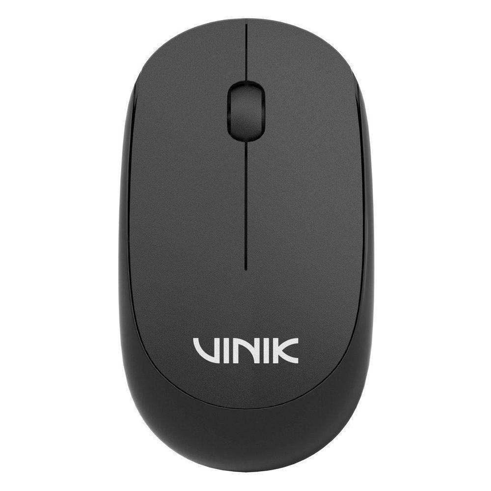 Mouse Sem Fio Vinik Feather Vf120 1200dpi - Preto - 1