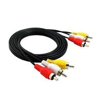 Cabo De Audio-video Evus C-012 3 Rca + 3 Rca Macho 1,5m - 2