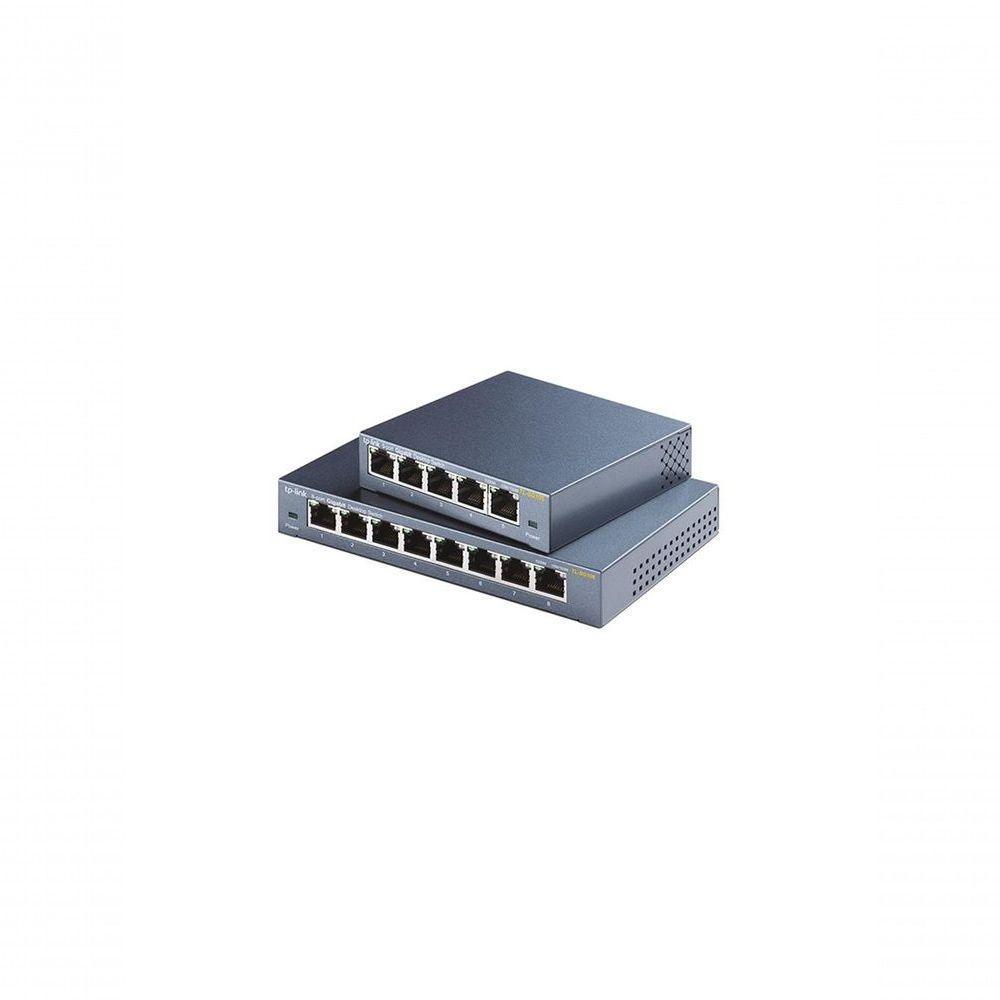 Switch 05 Portas Tp-link - Tl-ls105g 10-100-1000 - 1