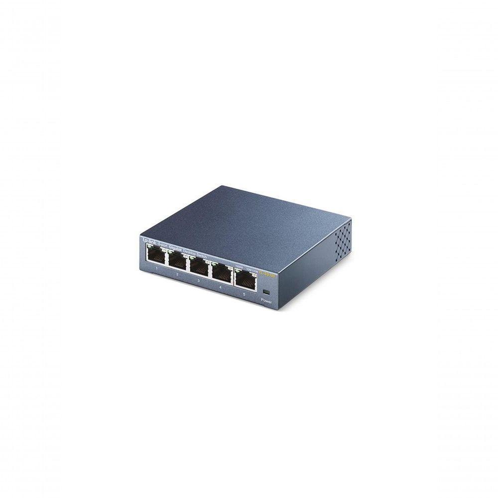 Switch 05 Portas Tp-link - Tl-ls105g 10-100-1000 - 2