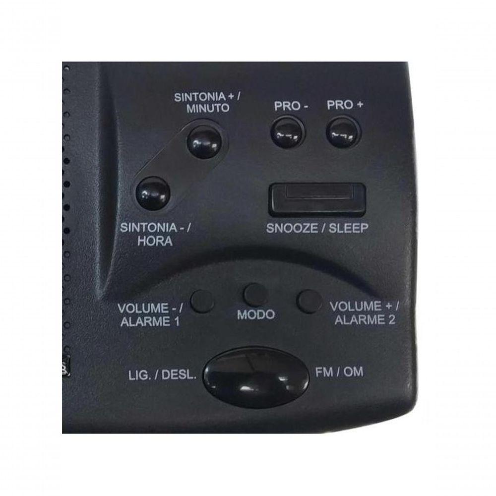 Rádio Relógio Digital Motobras Rm-rrd22 - 8
