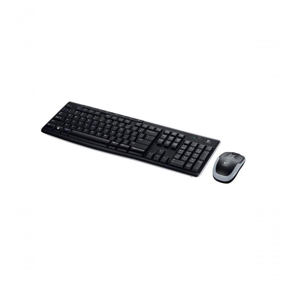 Combo Teclado + Mouse Logitech Mk270 Wireless Usb... - 2