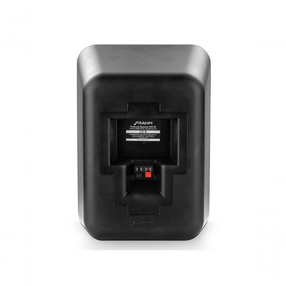 Caixa 6csl Preta 6" 100wrms Par T.lisa - 2