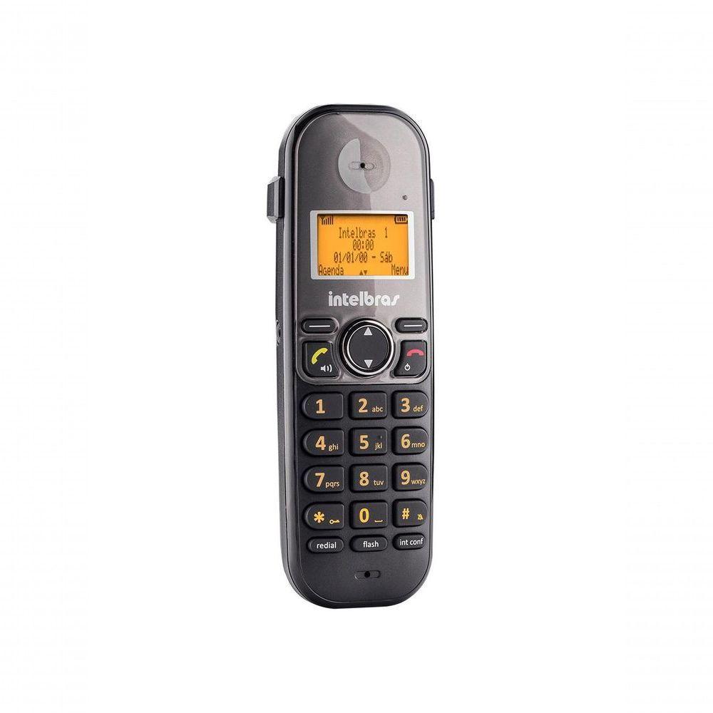 Telefone Sem Fio Digital Intelbras Ts5150 Com Entrada Para 2 Linhas Preto - 6