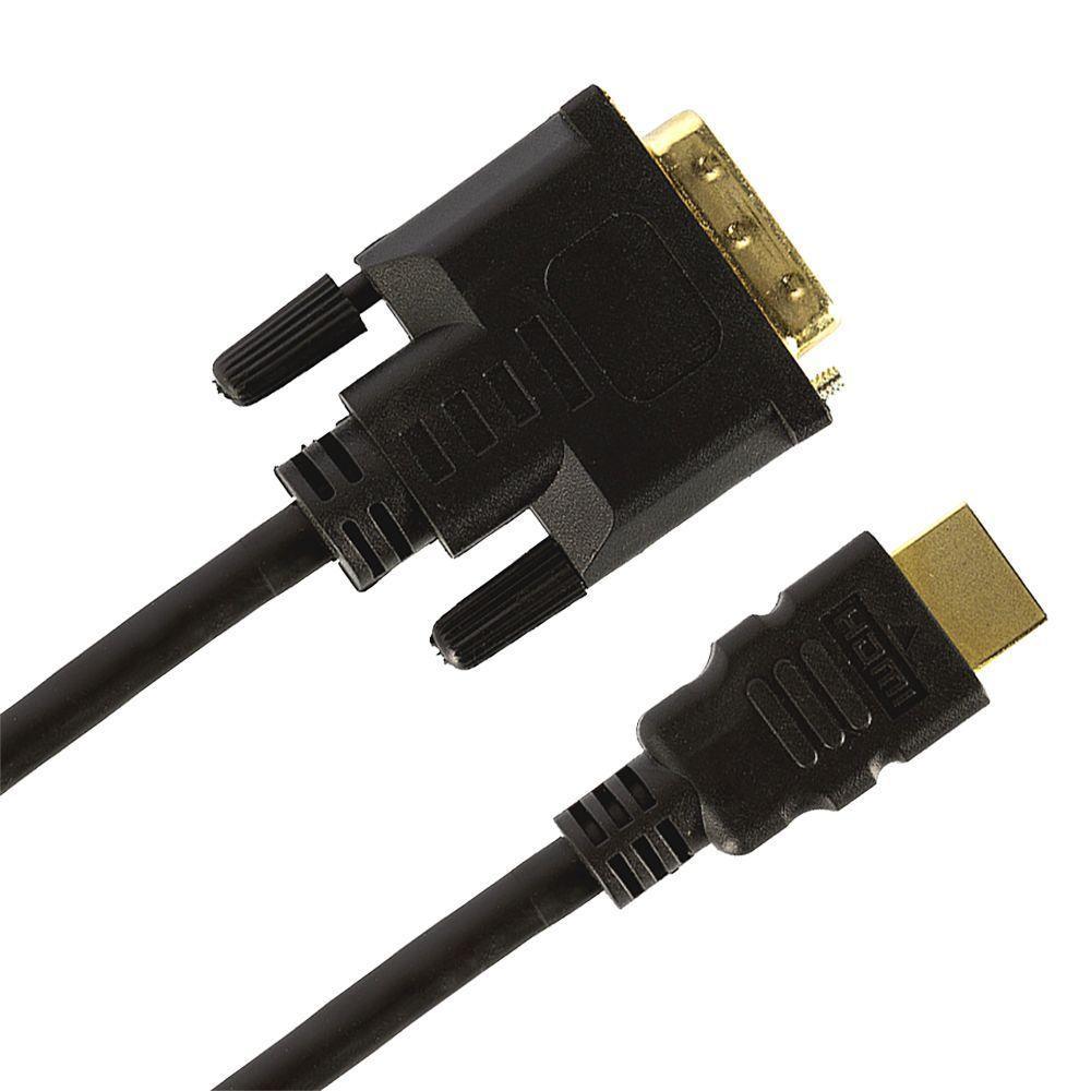 Cabo Hdmi X Dvi Nwt Cbhd0003 Macho X Macho Entrada Vga 24+1 - 1