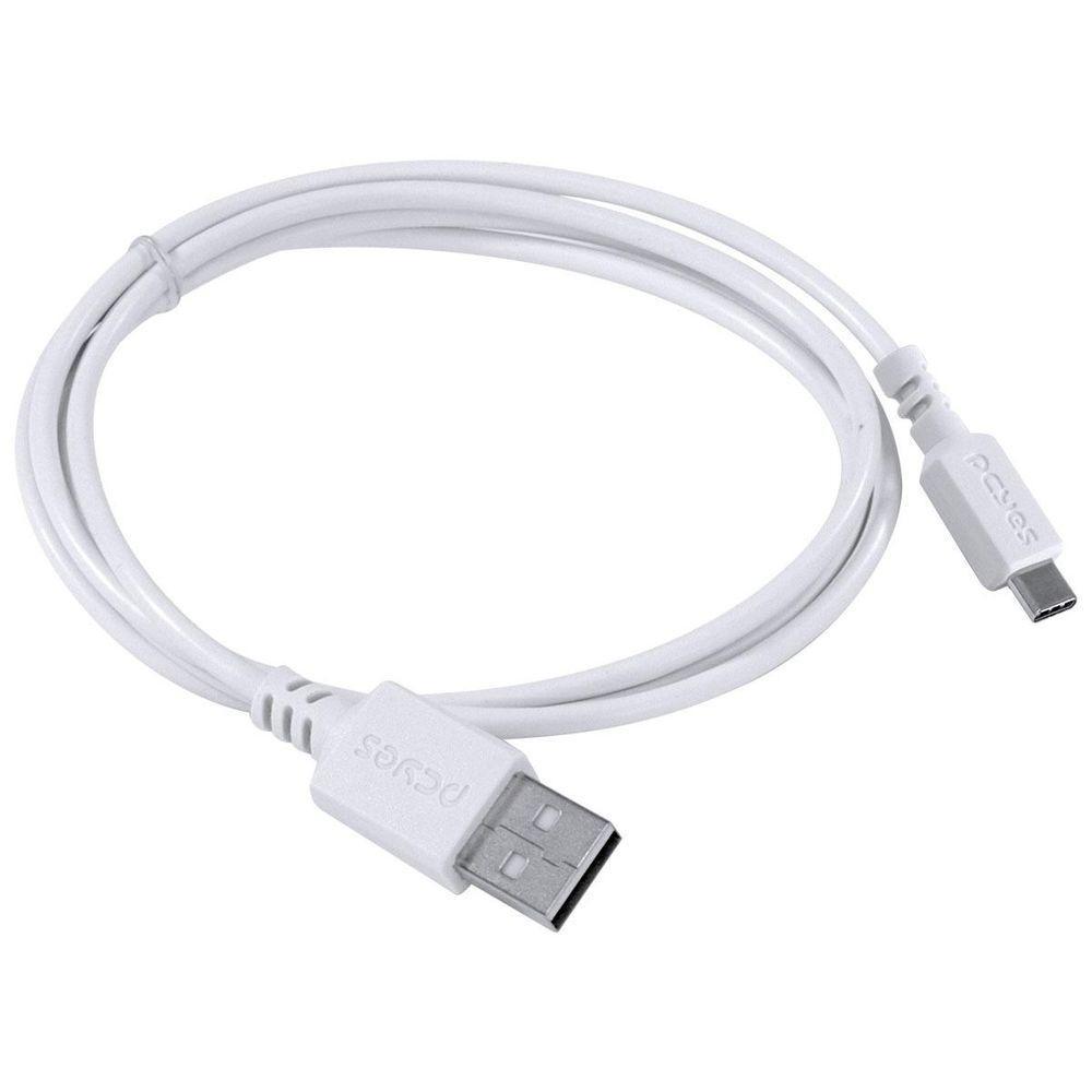 Cabo Usb A 2.0 Para Usb Tipo C 1m Branco - Puacb-01 - 7