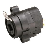 Conector Xlr Combo Santo Angelo Para Xlr E P10 Preto - 1