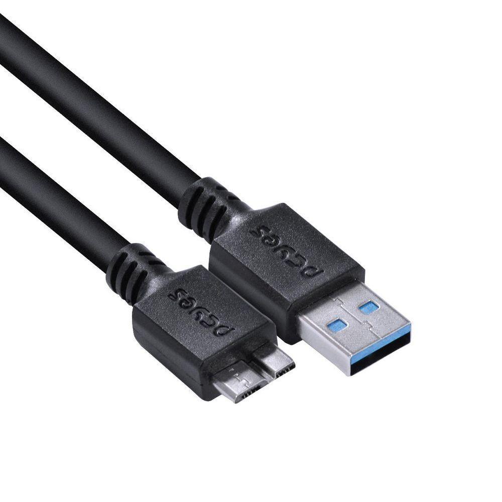 Cabo P-hd Externo Usb A 3.0 P- Micro Usb B 3.0 5m - - 4