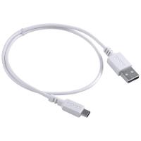 Cabo Usb A 2.0 Para Usb Tipo C 50cm Branco - Puacb-05 - 7