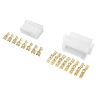Conector Permak 8 Vias Com Terminais Kit 4 Pecas... - 1