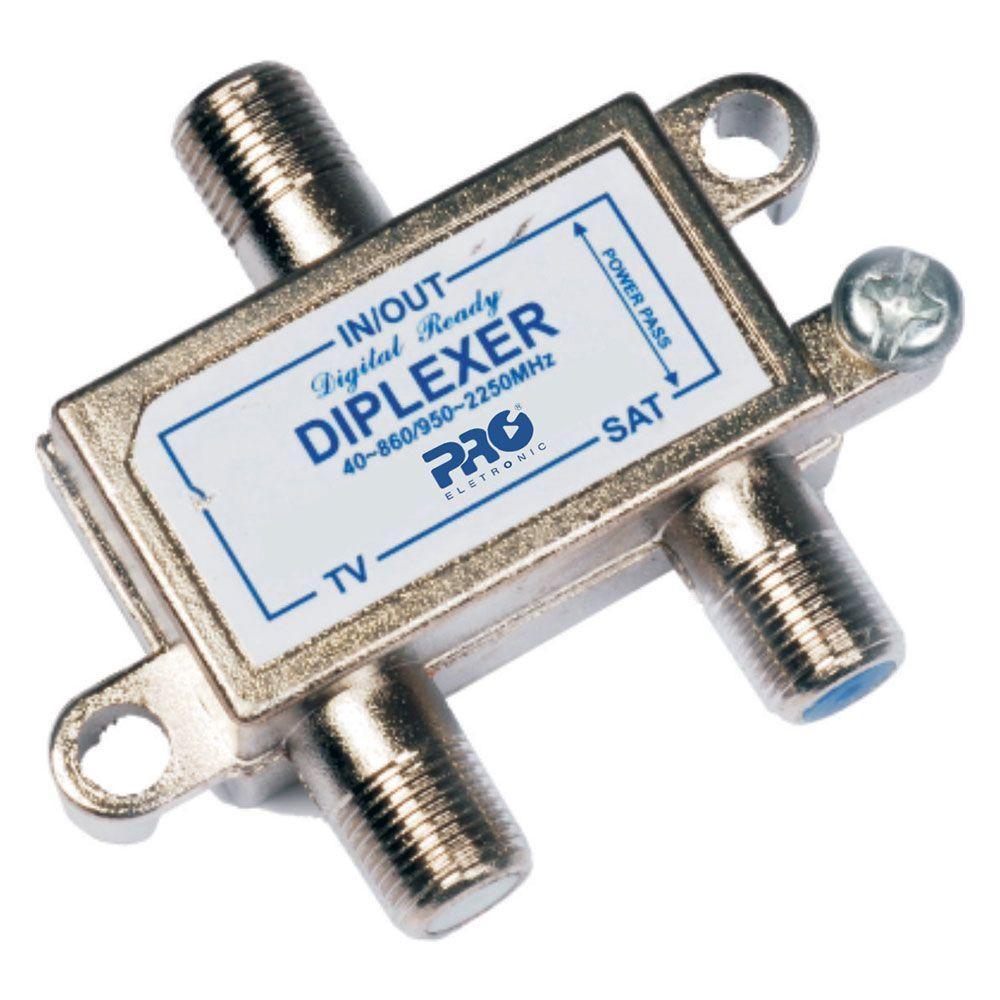 Diplexer Proeletronic Pqdi-6500 Vhf E Uhf+satelite Com - 1