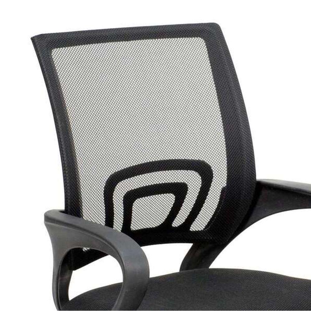 Kit 10 Cadeiras Diretor Secretaria Home Office Escritorio New Java Preta - 3