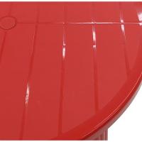 Mesa Tramontina Cassino Em Polipropileno Vermelho - 3