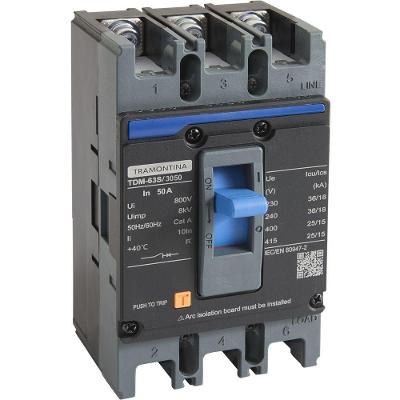 Caixa Moldada Tramontina Tdm 63s 3050 3p 50 A 36 Ka