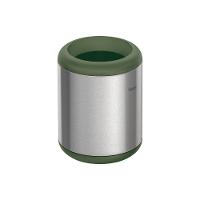 Lixeira Inox Tramontina Portofino Lyf Com Acabamento Acetinado E Aro Em Polipropileno Sem Tampa 7 L - 1