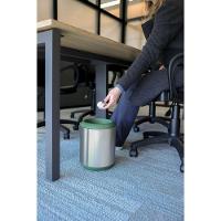 Lixeira Inox Tramontina Portofino Lyf Com Acabamento Acetinado E Aro Em Polipropileno Sem Tampa 7 L - 3