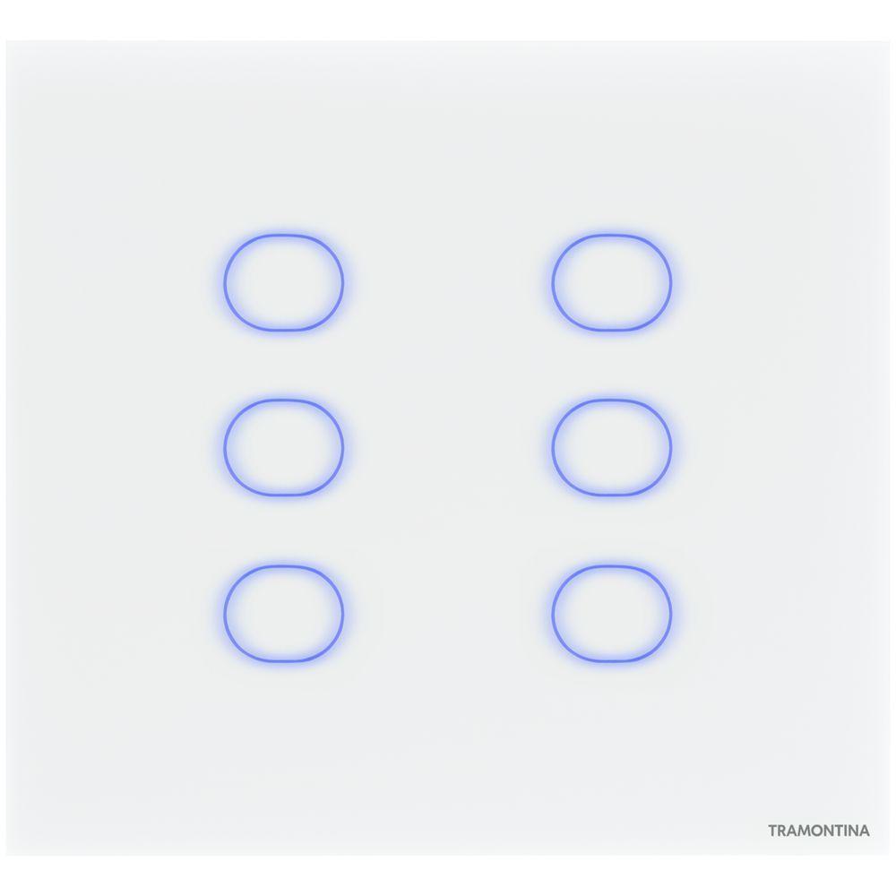Interruptor Touch Smart 4x4 Tramontina Branco Com 6 Canais - 2