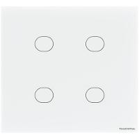 Interruptor Touch Smart 4x4 Tramontina Branco Com 4 Canais - 3