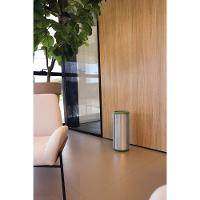 Lixeira Inox Tramontina Portofino Lyf Com Acabamento Acetinado E Aro Em Polipropileno Sem Tampa 15 L - 2