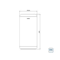 Lixeira Inox Tramontina Portofino Lyf Com Acabamento Acetinado E Aro Em Polipropileno Sem Tampa 15 L - 6