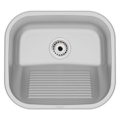 Tanque De Encaixe Tramontina Hera Compact 19 Em Aço Inox Acetinado 40x35 Cm