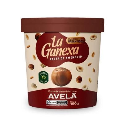 Pasta De Amendoim Integral Gourmet 450g Sabor Com Avelã