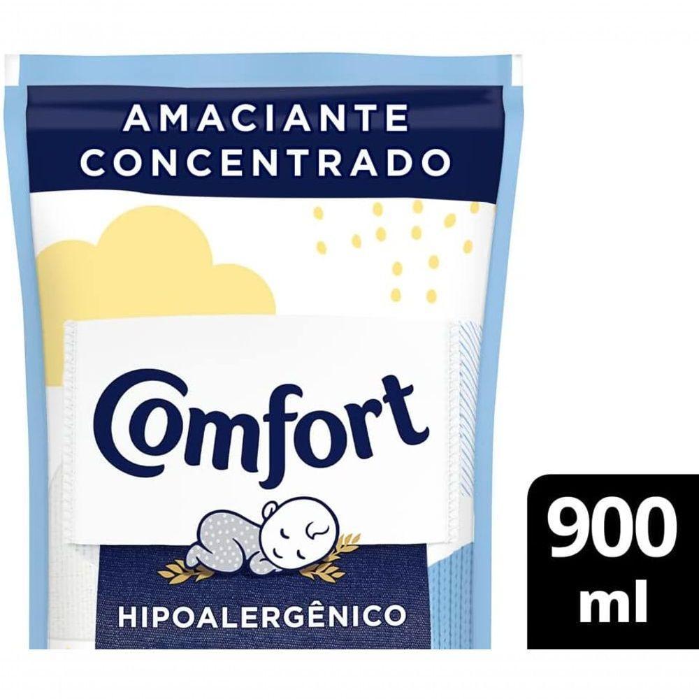 Amaciante Concentrado Comfort Puro Cuidado Refil 900ml - 3