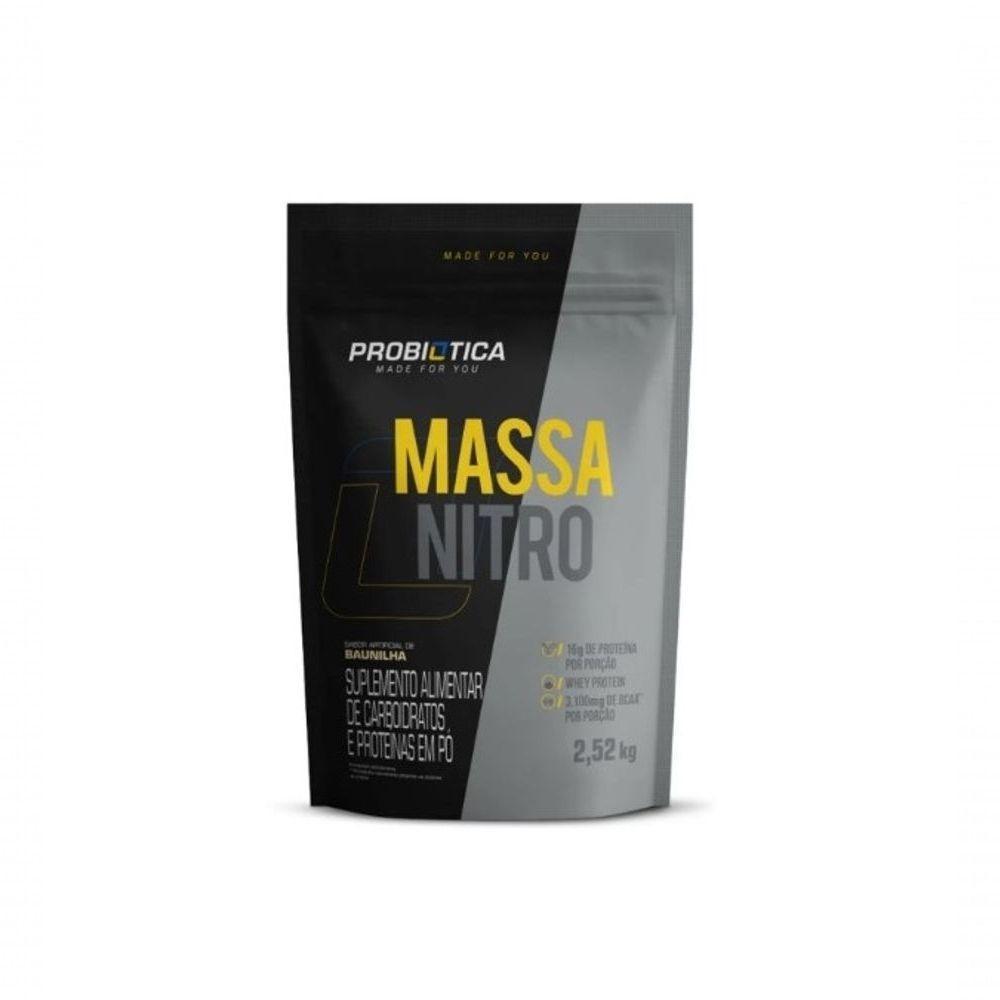 Massa Nitro No2 Refil 2,52kg Sabor Baunilha - 1