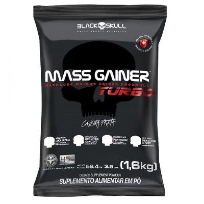 Mass Gainer Turbo Refil 1,6kg Sabor Toffee