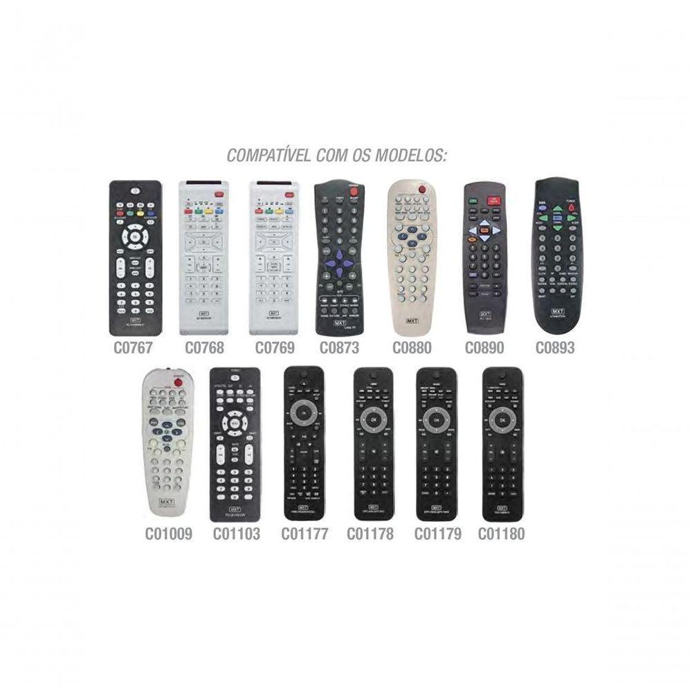 Controle Remoto Mxt 01287 Tv Philips Smart Tv - Modelos - 2