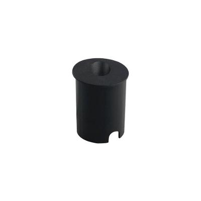 Balizador Astraled Australe Redondo De Embutir Led 2w Bivolt Preto 3000k Luz Amarela Bl-6711