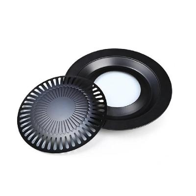 Churrasqueira Fogao Grelha Oriental Grill Antiaderente Assa Tudo Panela Sem Carvao Fumaça Assadeira