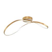 Plafon Taschibra Jakarta Led Bivolt Dourado 3000k Luz Amarela 15051067 - 1