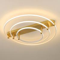 Plafon Skylight Listo 3106l Led Bivolt Branco/dourado - 2