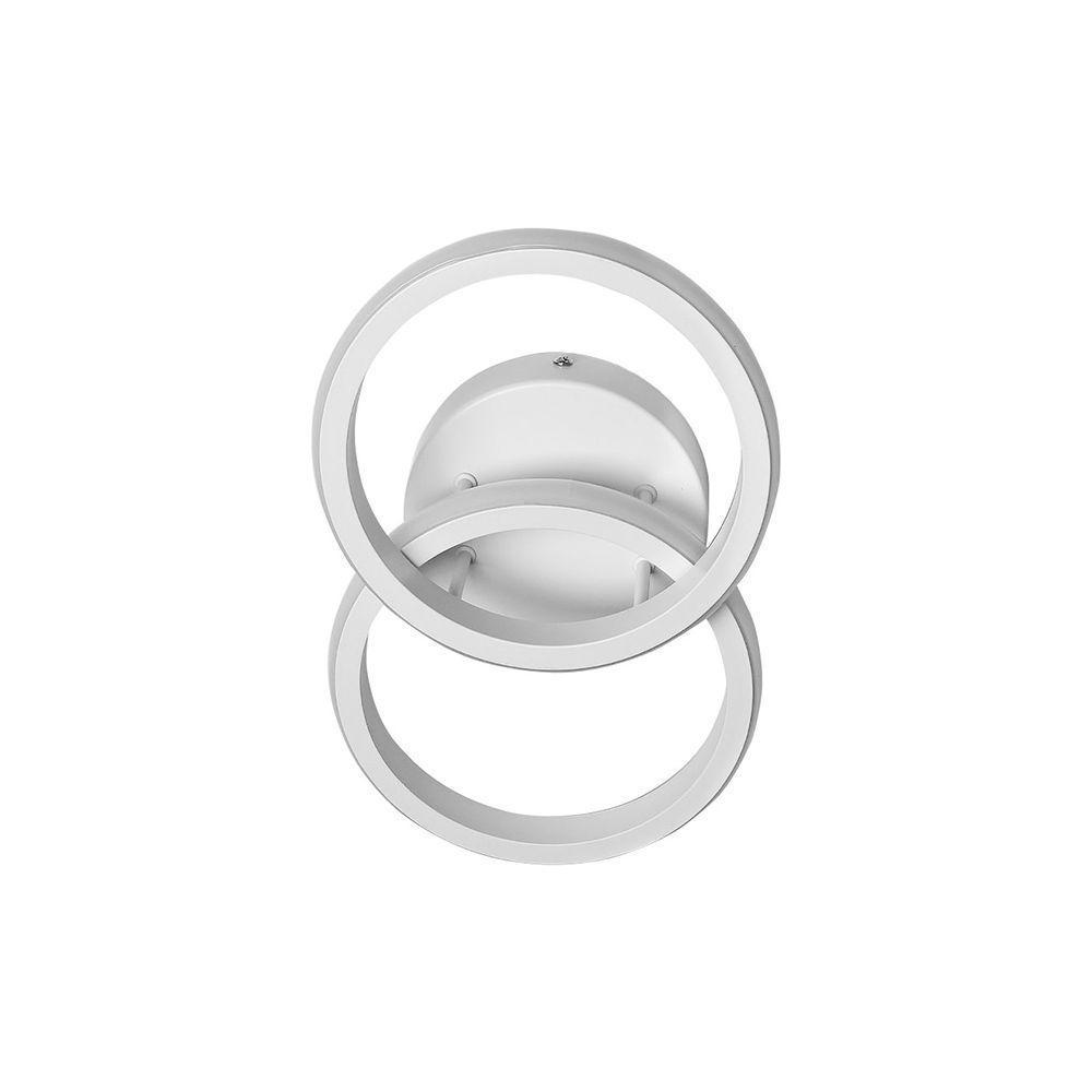 Plafon Taschibra Village Circle Led Bivolt Branco 3000k Luz Amarela 15050999 - 1