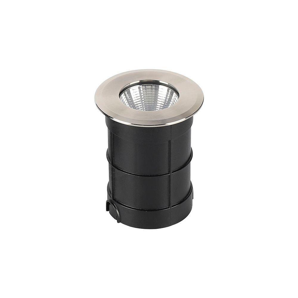 Embutido De Solo Led Taschibra Thin 6w Bivolt Prata 3000k Luz Amarela 15090371 - 1