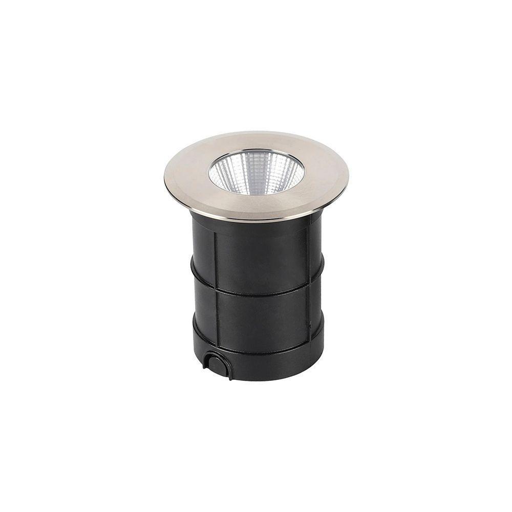 Embutido De Solo Led Taschibra Thin 3w Bivolt Prata 3000k Luz Amarela 15090369 - 1
