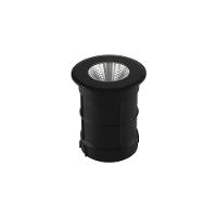Embutido De Solo Led Taschibra Thin 3w Bivolt Preto 3000k Luz Amarela 15090370 - 1