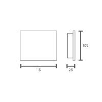 Refletor Taschibra Tr Led Slim Rgb 20w Preto Bivolt Rgb 15030035-02 - 2